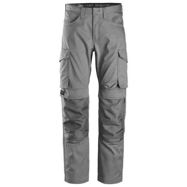 Snickers 6801 Service Broek Met Kniestukzakken Grey