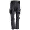 Snickers 6803 Allroundwork Werkbroek Zonder Kniezakken Steel Grey - Black
