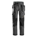 Snickers 6923 Flexiwork Vloerleggersbroek+ Met Holsterzakken Steel Grey - Black