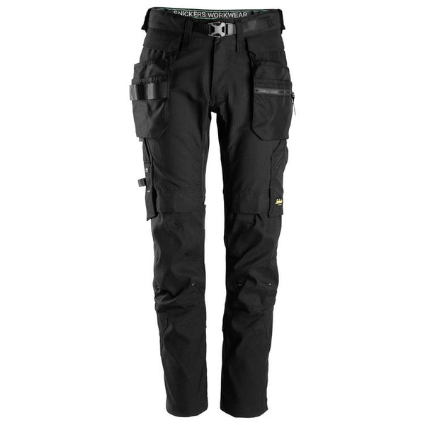 Snickers 6972 Flexiwork Werkbroek Met Afneembare Holsterzakken Black