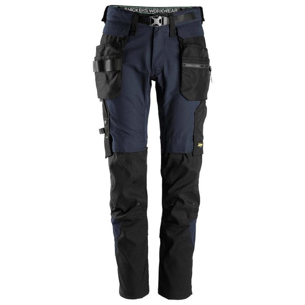 Snickers 6972 Flexiwork Werkbroek Met Afneembare Holsterzakken Navy - Black