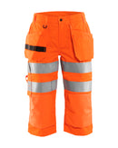 Werkkledij Blaklader 7139 Dames Piraatbroek High Vis