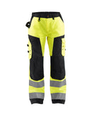 Werkkledij Blaklader 7155 Dames Werkbroek High Vis Zonder Spijkerzakken