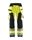 Werkkledij Blaklader 7156 Dames Werkbroek High Vis Met Spijkerzakken
