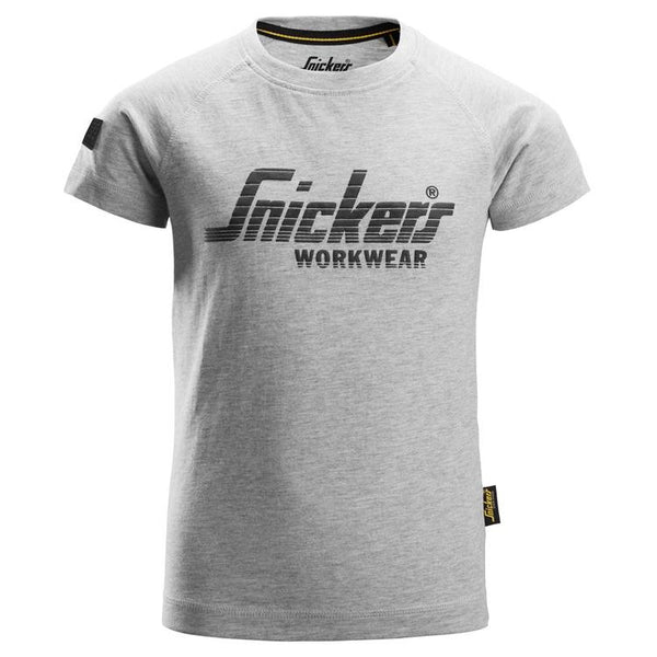 Snickers 7514 Junior Logo T-Shirt Light Grey Melange - Base