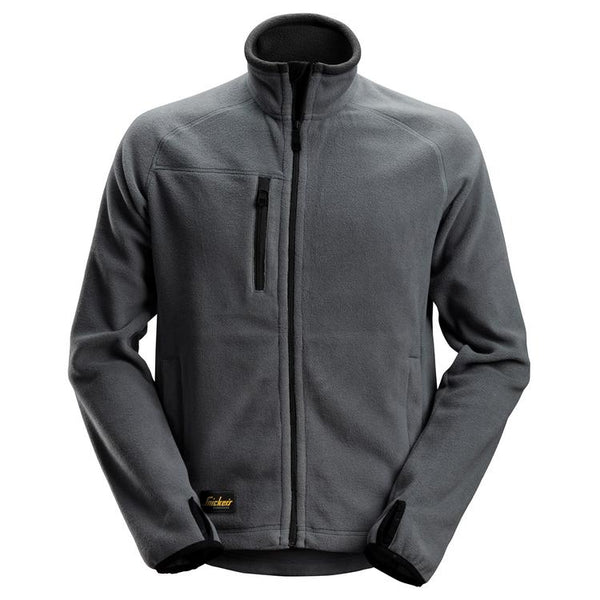 Snickers 8022 Allroundwork Polartec Fleece Jack Steel Grey - Black