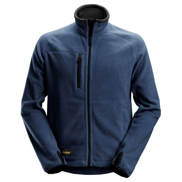 Snickers 8022 Allroundwork Polartec Fleece Jack Navy - Black