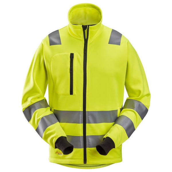 Snickers 8036 Allroundwork High-Vis Jack Met Rits Klasse 2/3 Hv Yellow - Base