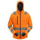Snickers 8039 Allroundwork High-Vis Hoodie Met Rits Klasse 2/3 Hv Orange - Base