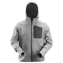 Snickers 8041 Flexiwork Fleece Hoodie Grey - Black