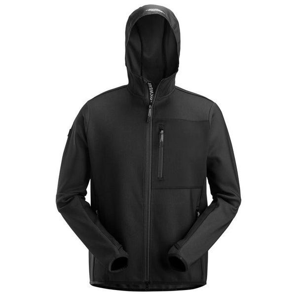 Snickers 8044 Flexiwork Tussenlaag Hoodie Met Rits Black