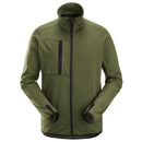 Snickers 8059 Allroundwork Fleece Jack Met Rits Khaki Green