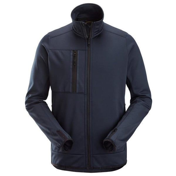 Snickers 8059 Allroundwork Fleece Jack Met Rits Navy - Base