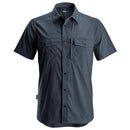 Snickers 8520 Litework Shirt Met Korte Mouwen Navy - Base
