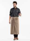 Horecakledij Chaud Devant 4-Pockets Mud Denim Schort