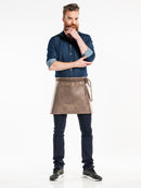 Horecakledij Chaud Devant Regular Barrel Brown Schort