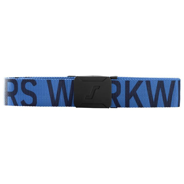 Snickers 9004 Riem Met Logo True Blue - Black