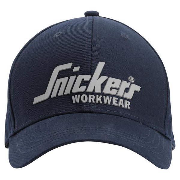 Snickers 9041 Logo Cap Navy - Black
