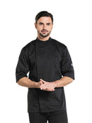 Kokskledij Chaud Devant Bacio Black Short Sleeve Koksvest