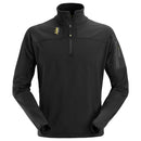 Snickers 9435 Body Mapping 1/2 Zip Micro Fleece Black