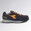 Diadora Glove Mds Text Low Dark Navy Orange Fluo S1P Werkschoenen