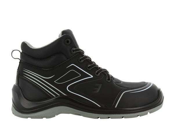 Safety Jogger Flow S3 Mid Black S3 Werkschoenen