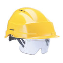 PBM Auboueix Iris 2 RP Wheel 30mm Helm Met Veiligheidsbril