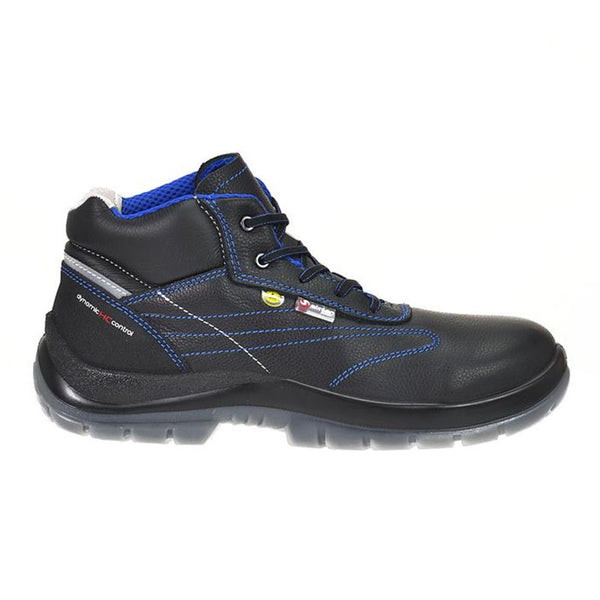 Sixton Belluno Zwart-Blauw S3 Werkschoenen