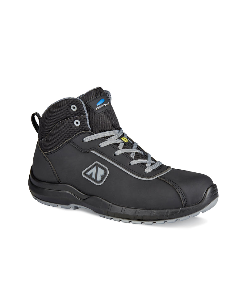 Aboutblu Discovery Mid Zwart/Grijs S3 Werkschoenen