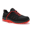 Elten Maddox W Black-Red Low S3 Werkschoenen