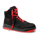 Elten Maverick Black-Red Mid S3 Werkschoenen