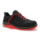 Elten Maddox Black-Red Low O2 Werkschoenen