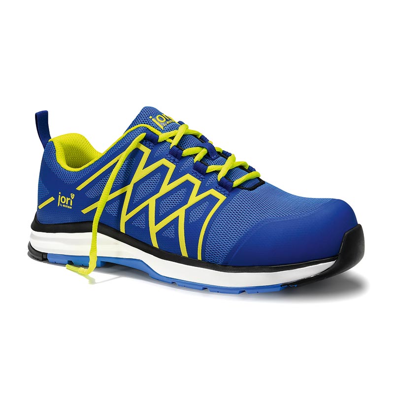 Jori Swift Blue-Yellow Low S1P Werkschoenen